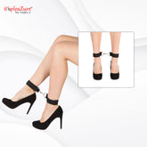 Black Nylon Ankle cuffs BDSM product at Itspleazure
